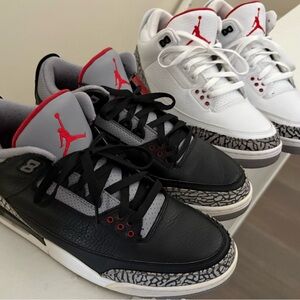 Jordan Sneakers Black and White